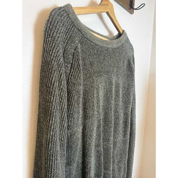 Geoffrey Beene Vintage Men’s Green Knit Sweater 100% Cotton Sz XL - Picture 2 of 4